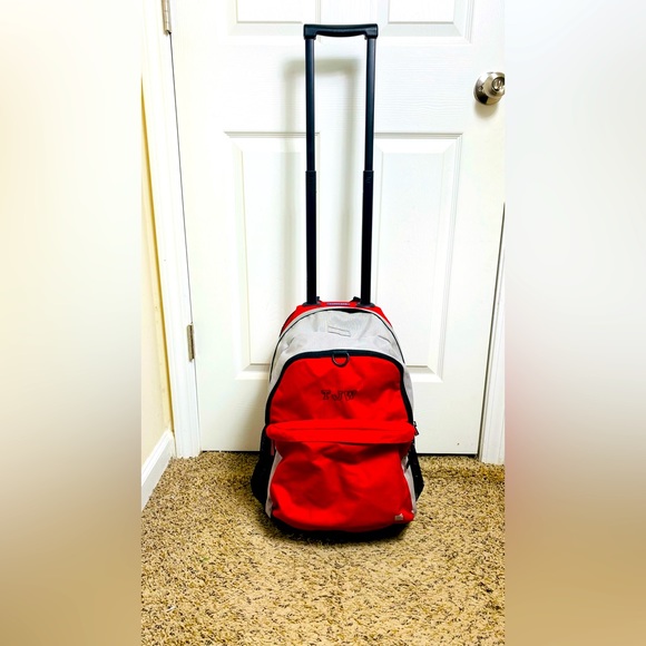 Lands' End Bags Lands End Backpackluggage With Rolling Wheels Pop